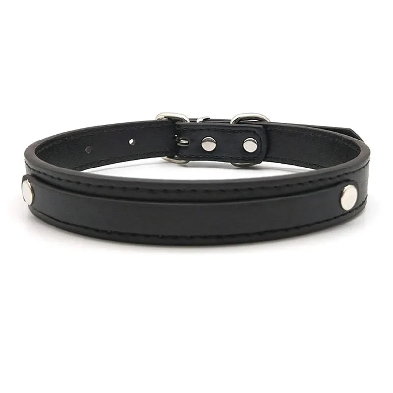 Sexy PU Leather Custom Name Letters Choker Collar Necklaces Men Women Personalized Cosplay Customized Chocker Jewelry