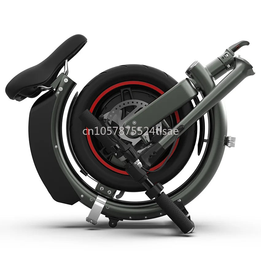 Folding Electric Bicycles Are Small, Ultra-light and Portable, Helping To Drive Battery Cars