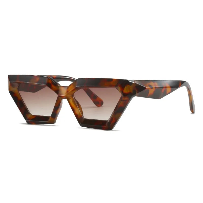 New Square Women Sunglasses Vintage Designer Fashion Men Cat Eye Sun Glasses Big Shades Luxury Brand Female Oculos UV400 Gafas