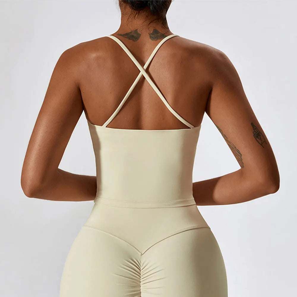 Sujetador deportivo de yoga AirFlow para mujer