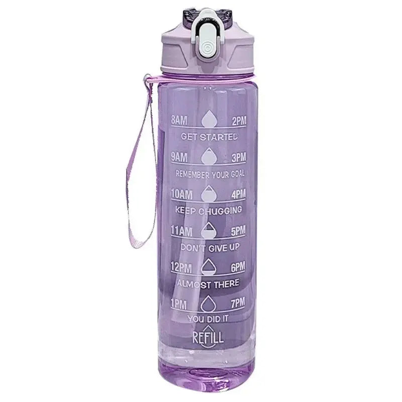 Colorful  Portable Sports Bottles for On the-Go Hydration