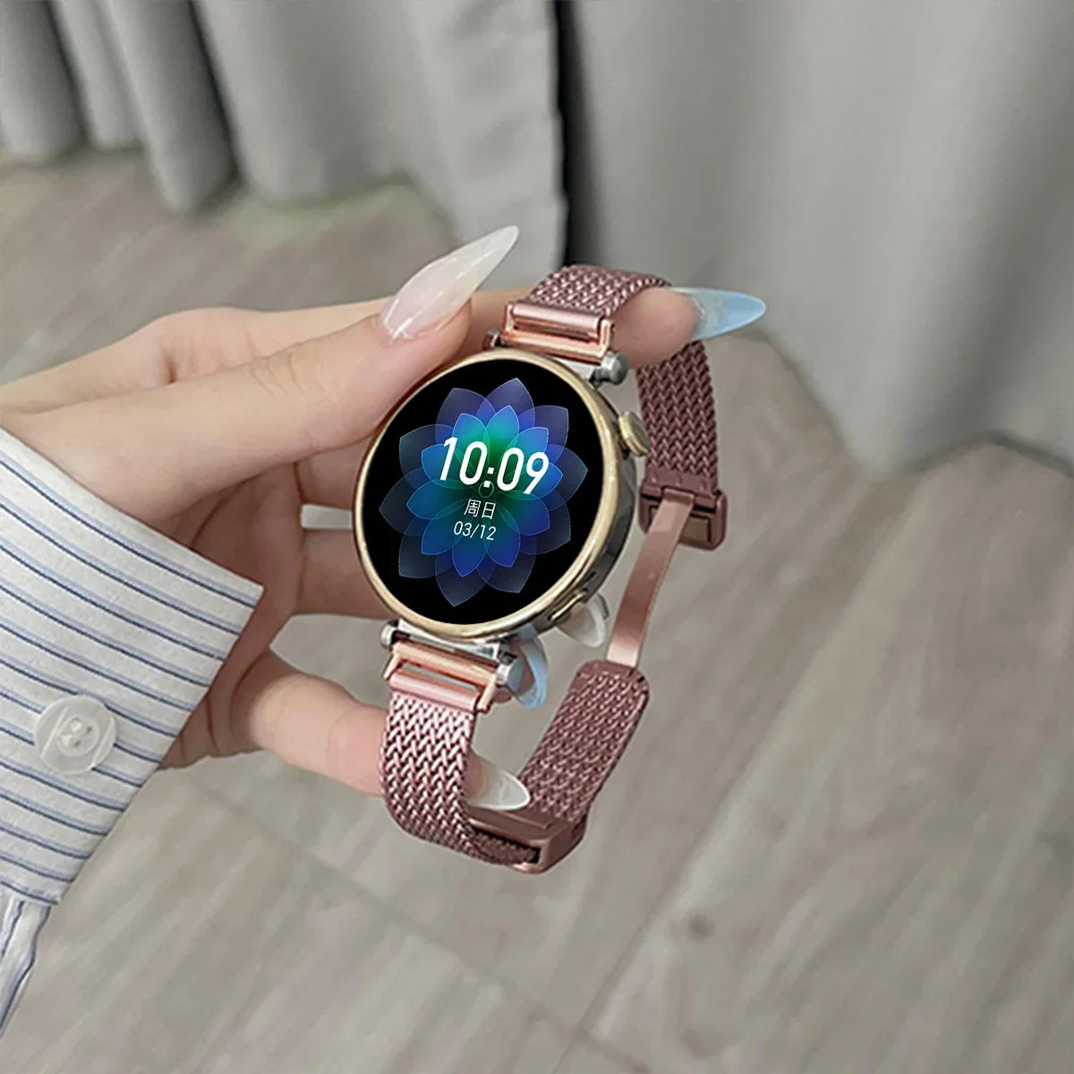 OnePlus Watch Slim Magnetic Metal Mesh Band