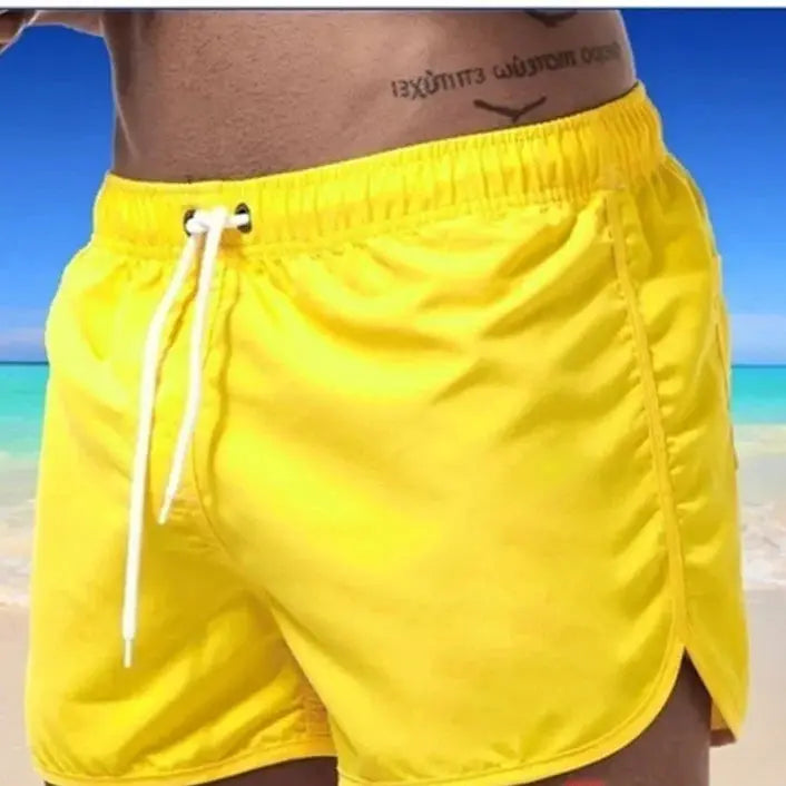 Men's Performance Swim Trunks with Drawstring