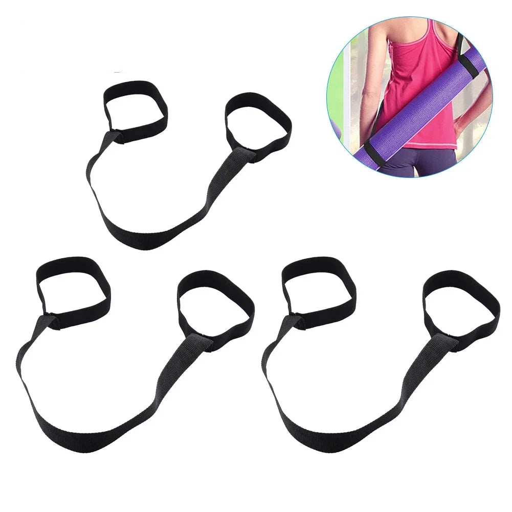 Multi-Purpose Yoga Strap Securely Carry and Store Your Mat