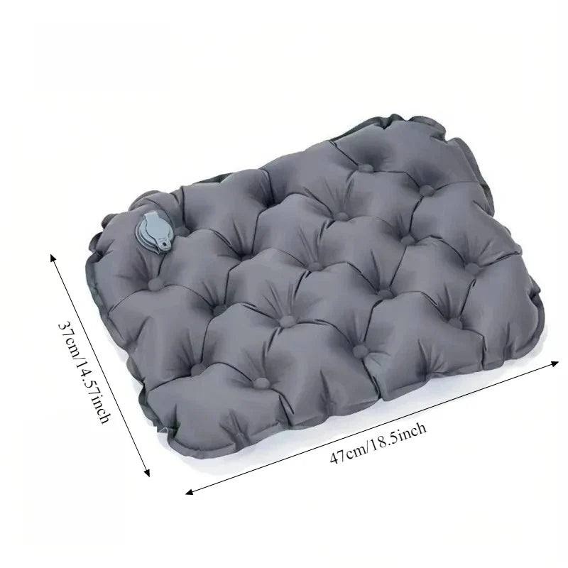 Outdoor Camping Travel Hiking Portable Inflatable Cushion Moisture-proof Waterproof Ultra-light Anti-bedsore Air Cushion