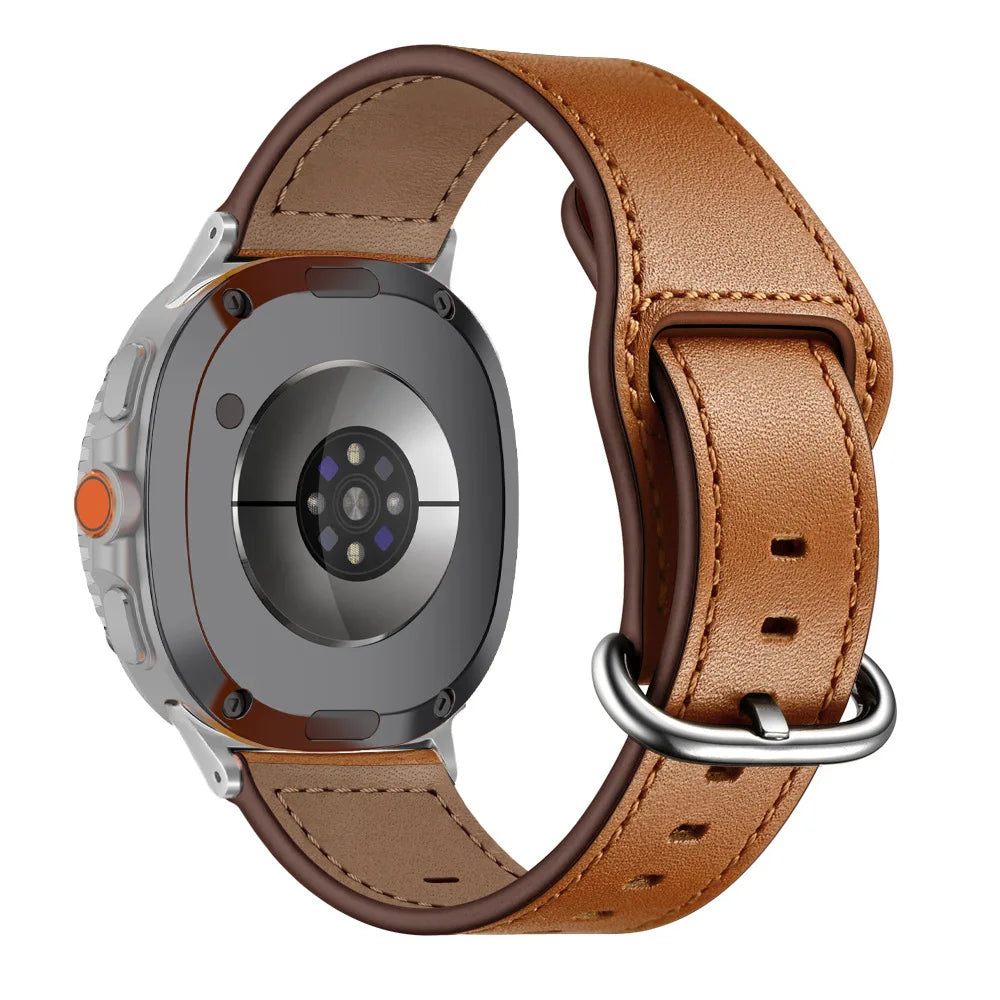 Samsung Galaxy Watch8, 8 Classic & 9 Genuine Leather Band