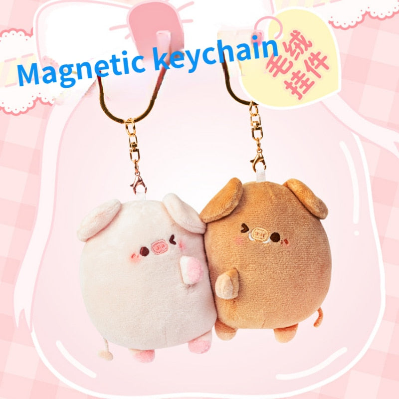 Llaveros de peluche magnéticos