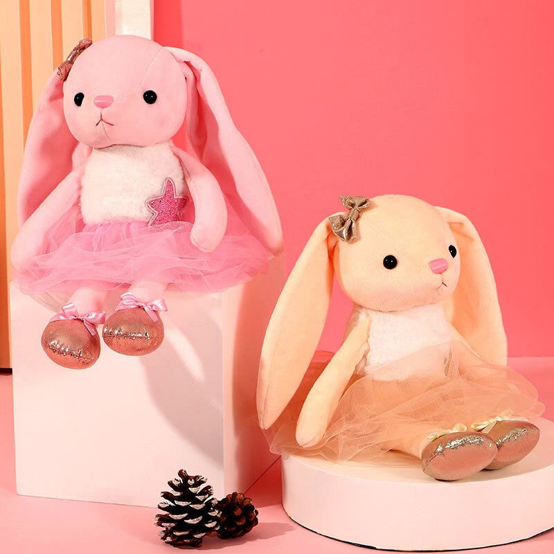 Peluche de conejita bailarina