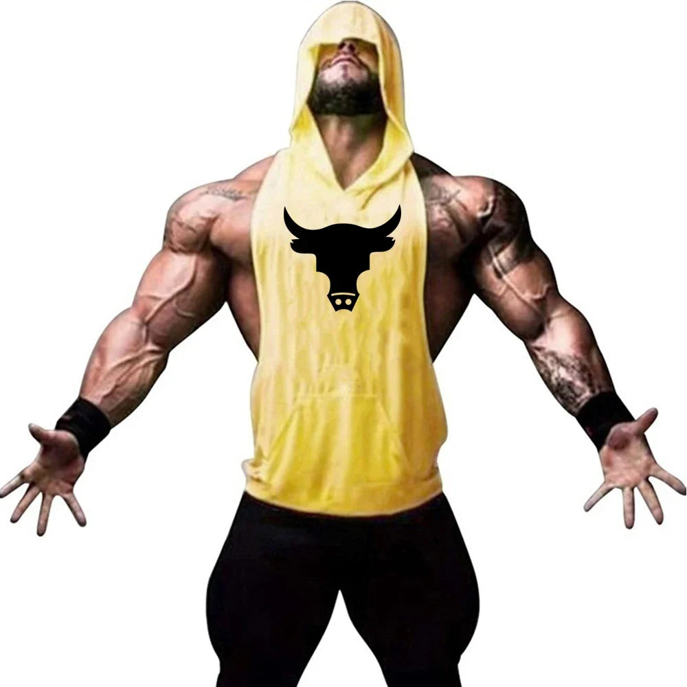 Bodybuilding Hooded Tank Perfect for Summer Workouts