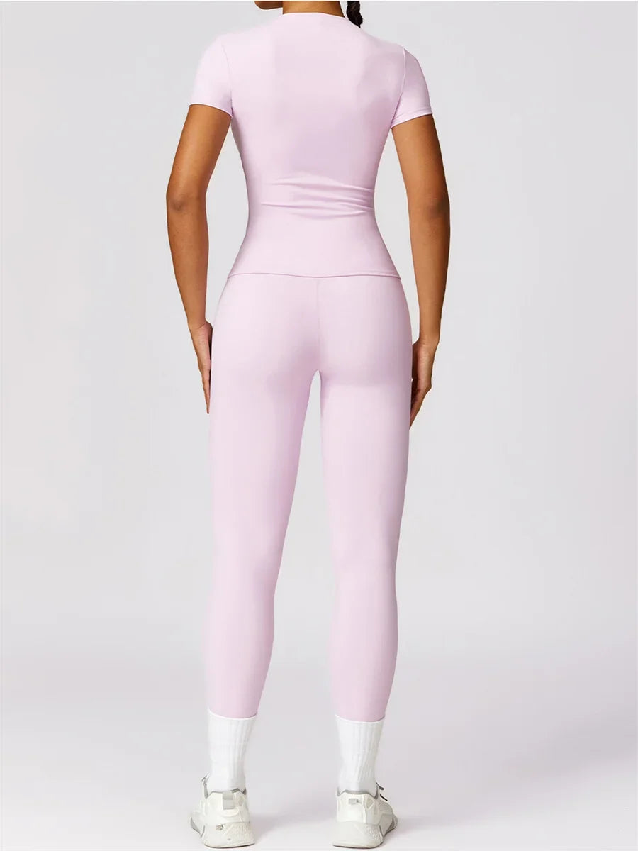 Sporty Two Piece Workout Set