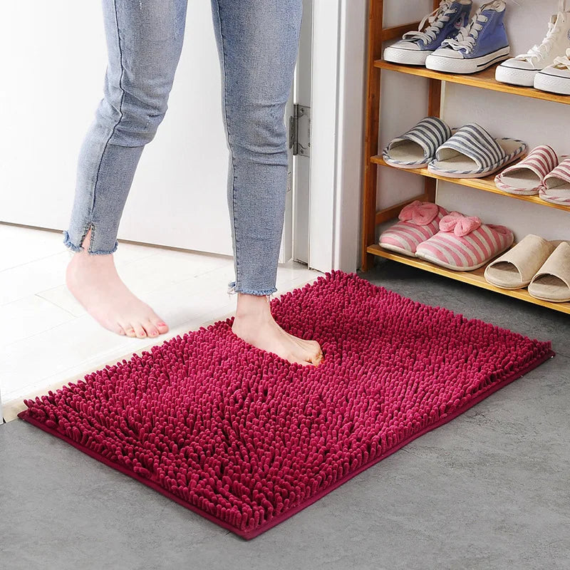 Carpet Rug Bedroom Plush Mat Room Decor Bath Rugs for Rooms Foot Carpets Living Decoration Home Floor Bathroom Kitchen Door Mats