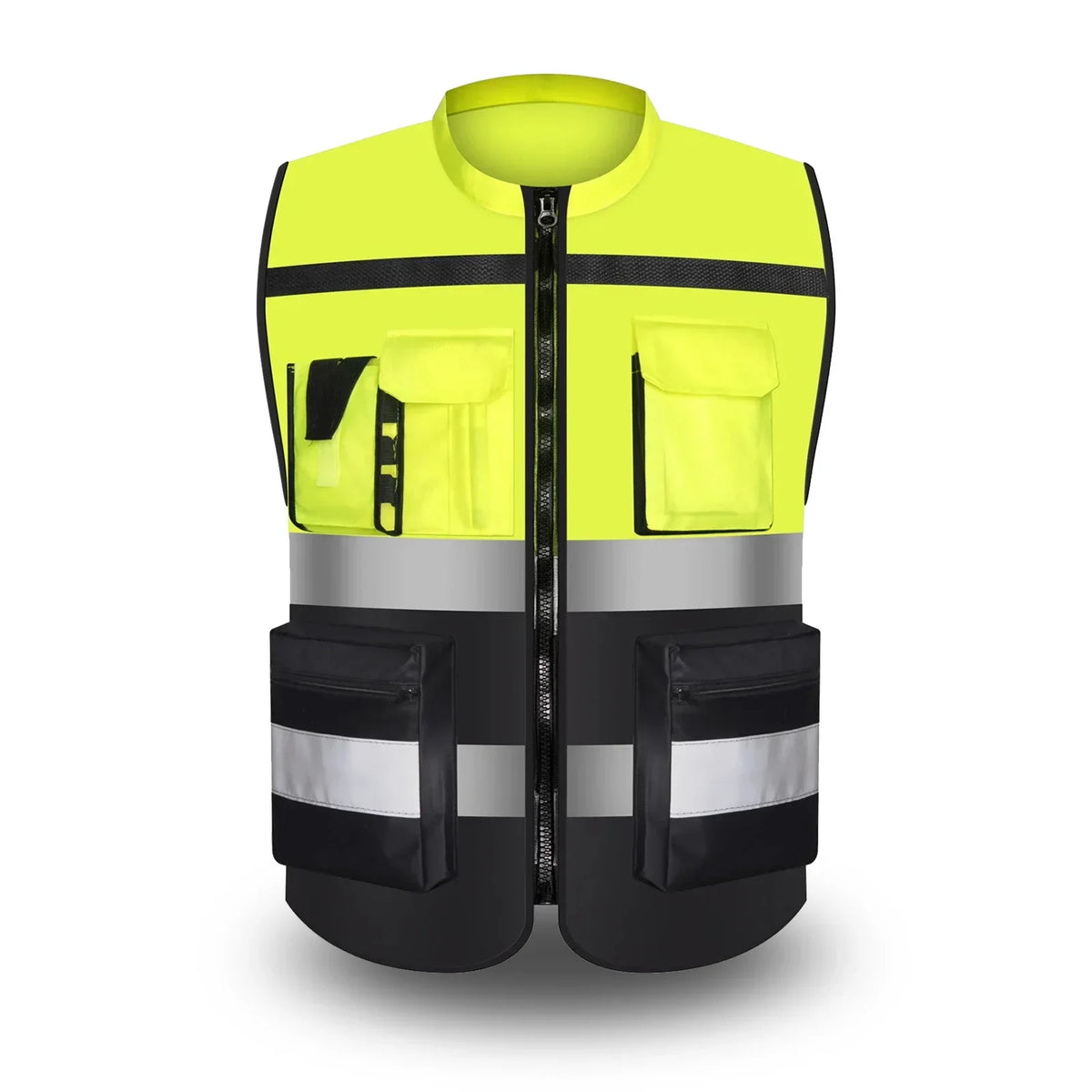Reflective Construction Vest Improved Visibility, Enhanced Safety