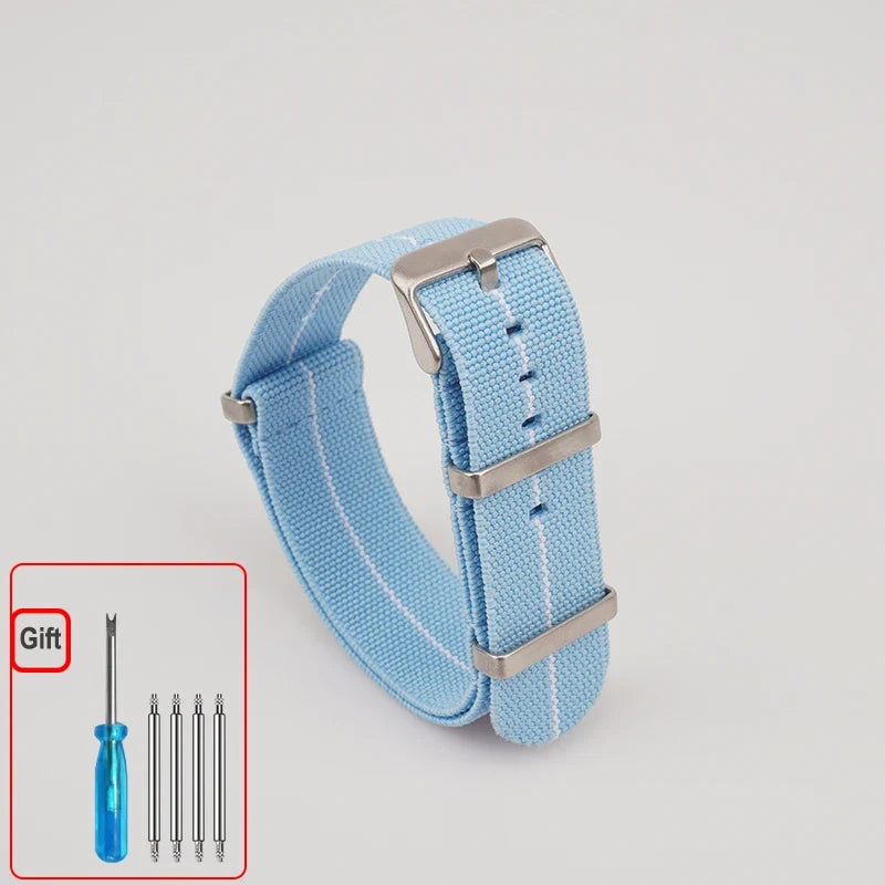 COROS Elastic Nylon Watch Band - Washable Waterproof Strap For Outdoors