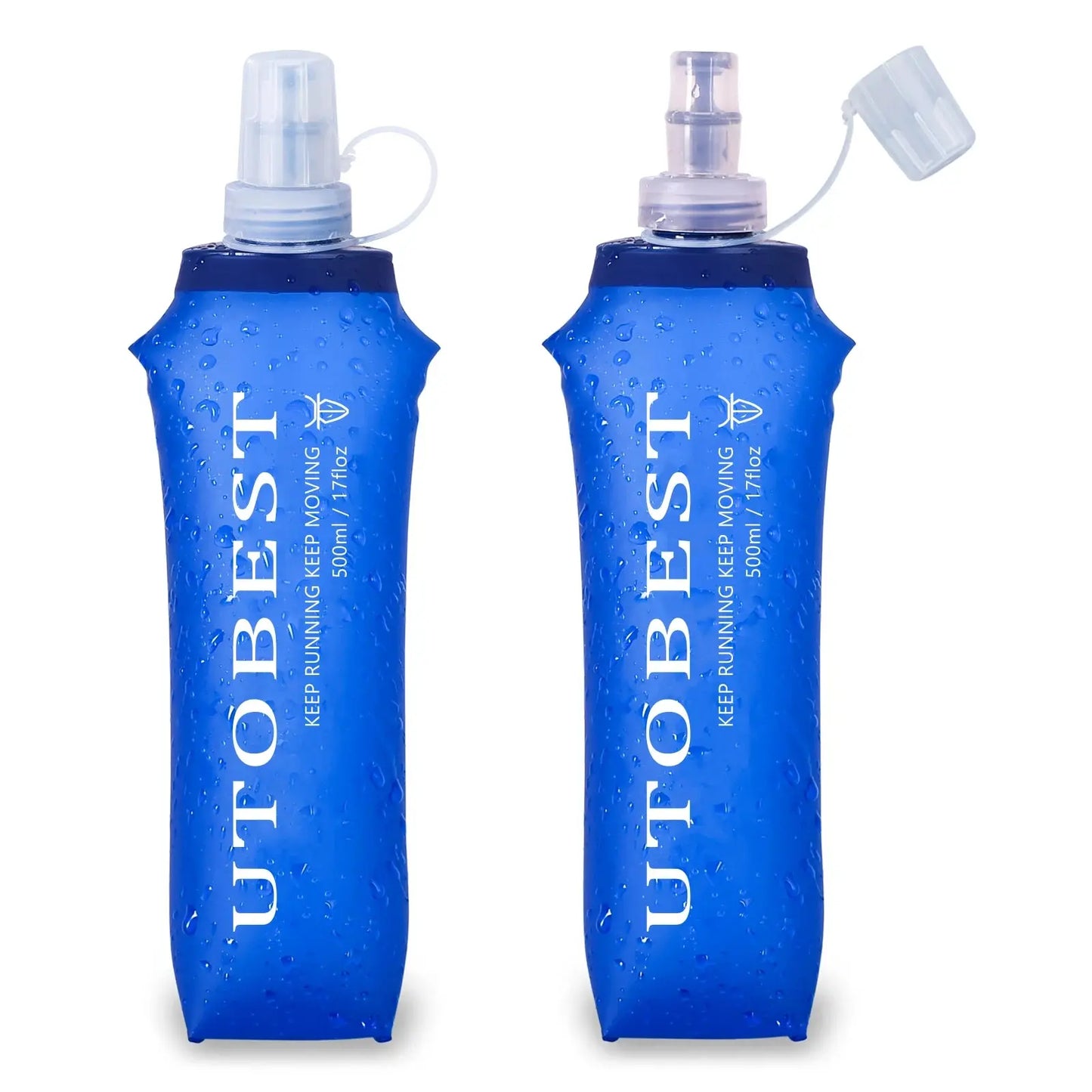 250ml/350ml/500ml Folding TPU Water Bottle