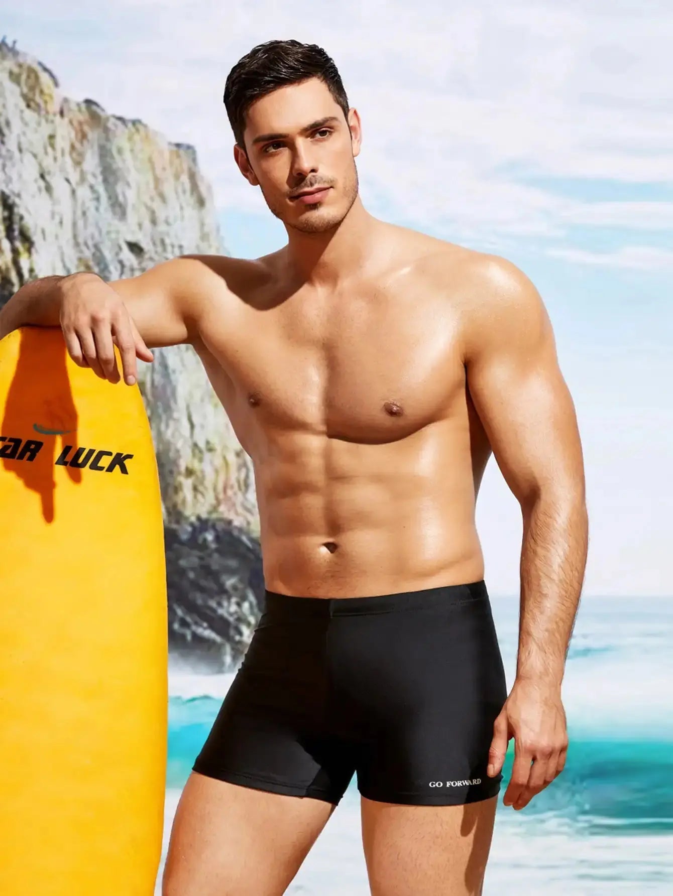 Perfect Fit Men's Training Swim Shorts