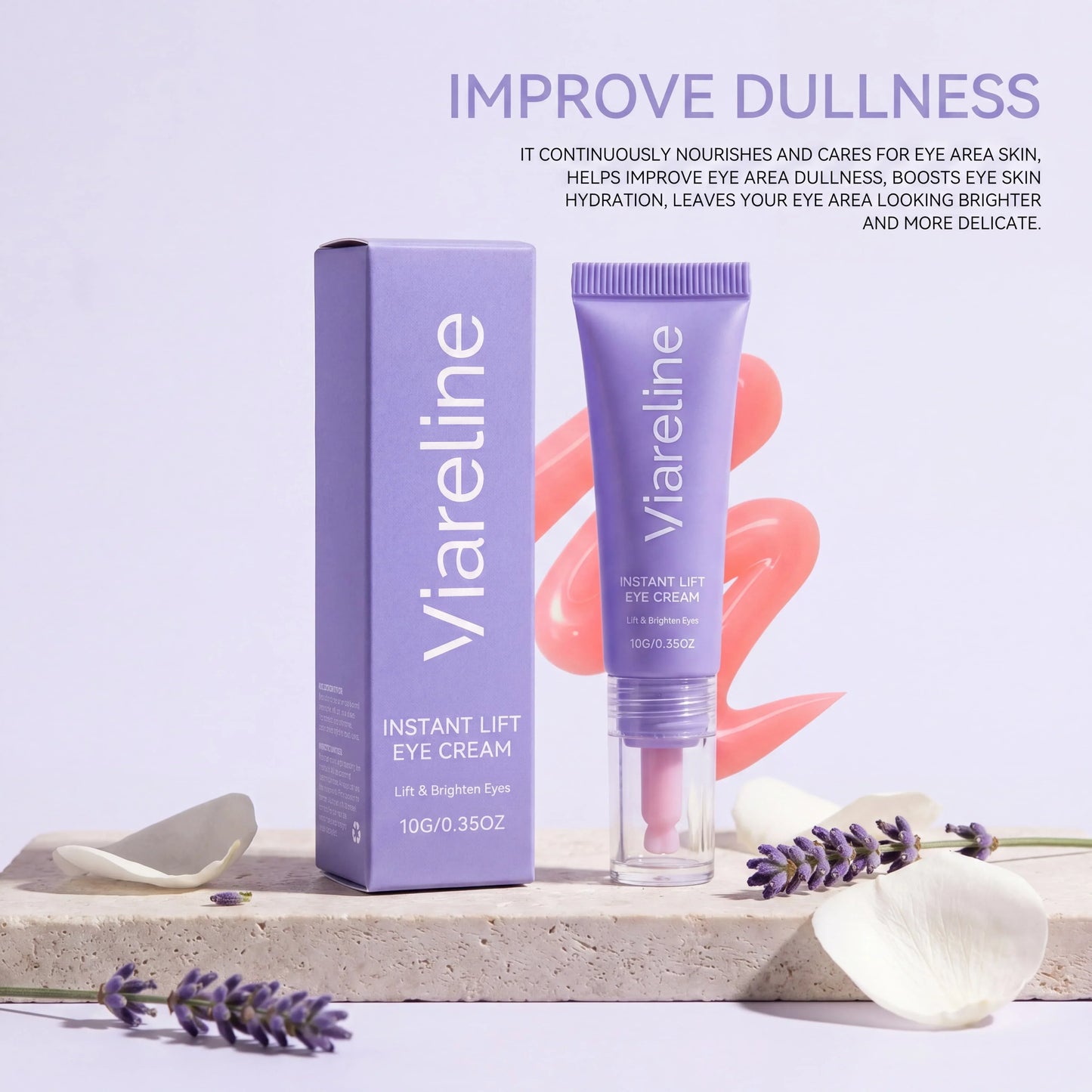 Instant Lift Eye Cream Collagen Eye Brightening Moisturizer Hydrating Under Eye Care For Dark Circles Dryness Eye Skin Care
