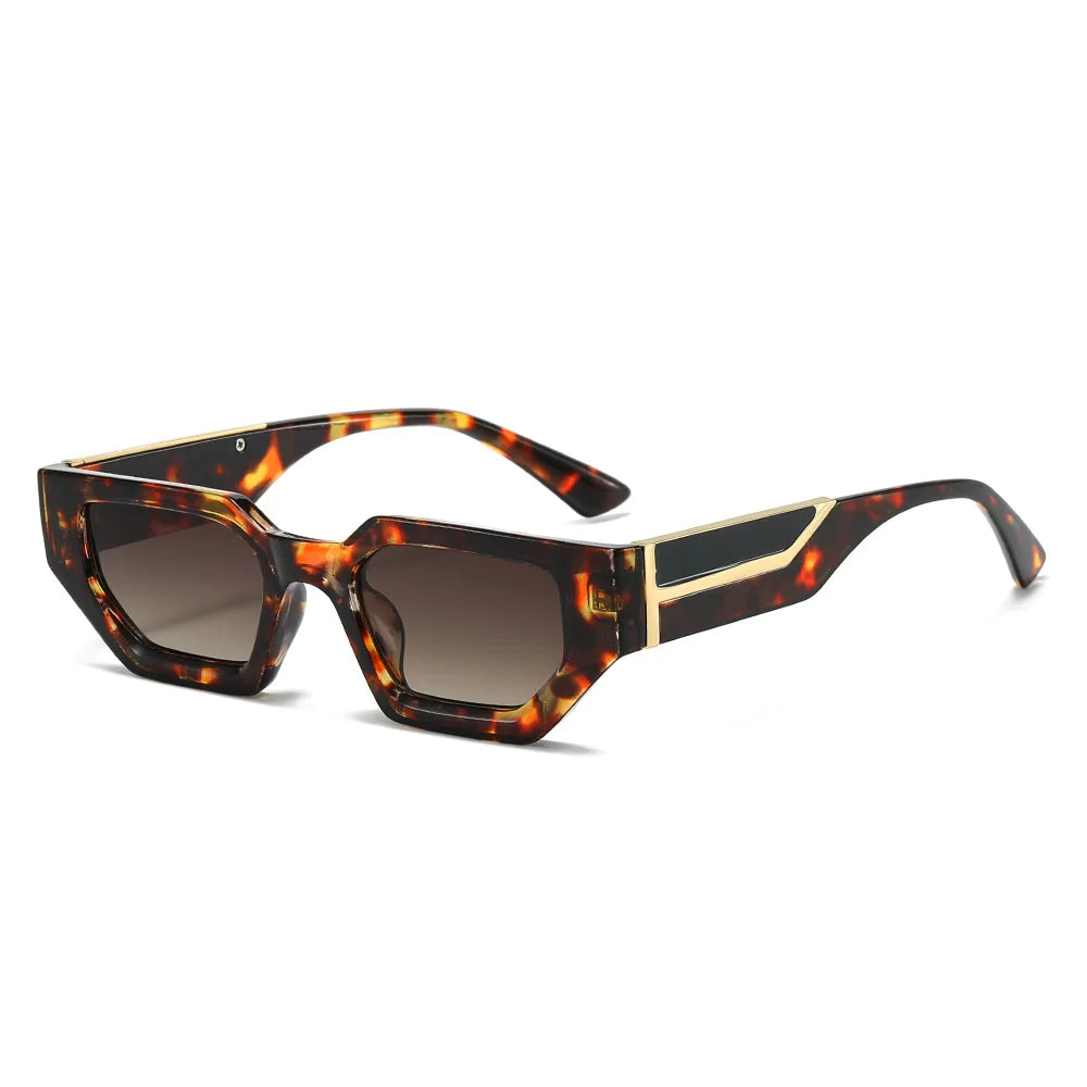 New Square Women Sunglasses Vintage Designer Fashion Men Cat Eye Sun Glasses  Luxury Shades Brand Female Oculos UV400 Gafas