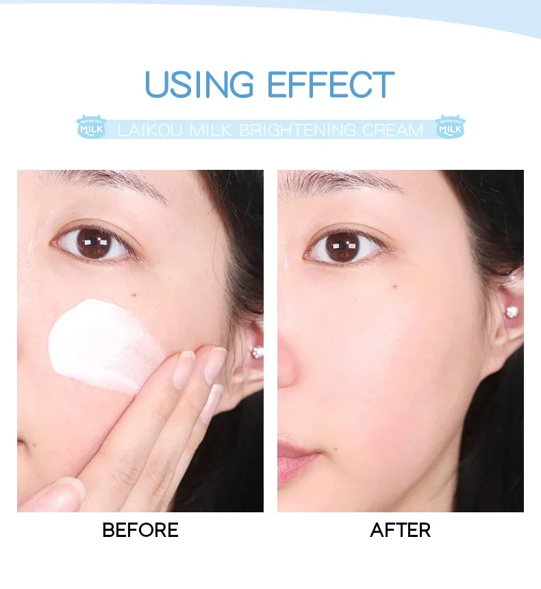 LAIKOU Milk Suyan Carem Anti Wrinkle Whitening Moisturizing Nourish Creams Beauty Aintenance Face Skin Care Cosmetic 55g