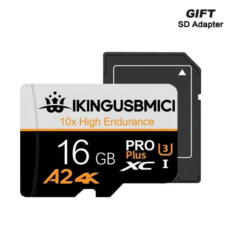 64GB 128GB 512GB TF Cards SD Cards Micro TF Card Memory Card UHS-I High Speed Waterproof 4K High Speed for Smartphone / PC / Mac