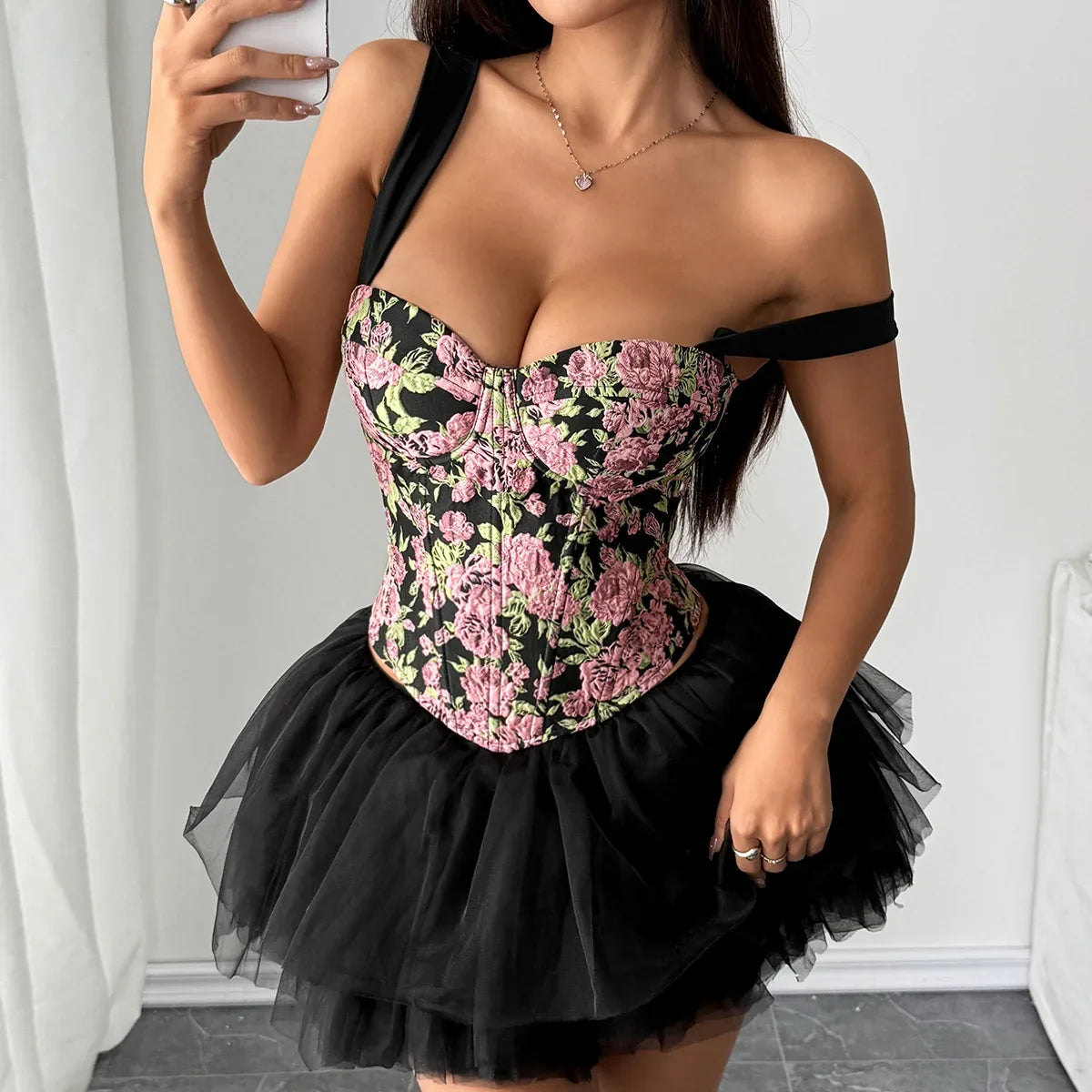 Phantasy Women's Leopard Strap Vest Sexy Backless Floral Print Camisole Fashion Lace up Corset Top 2026 Summer Female Clothing