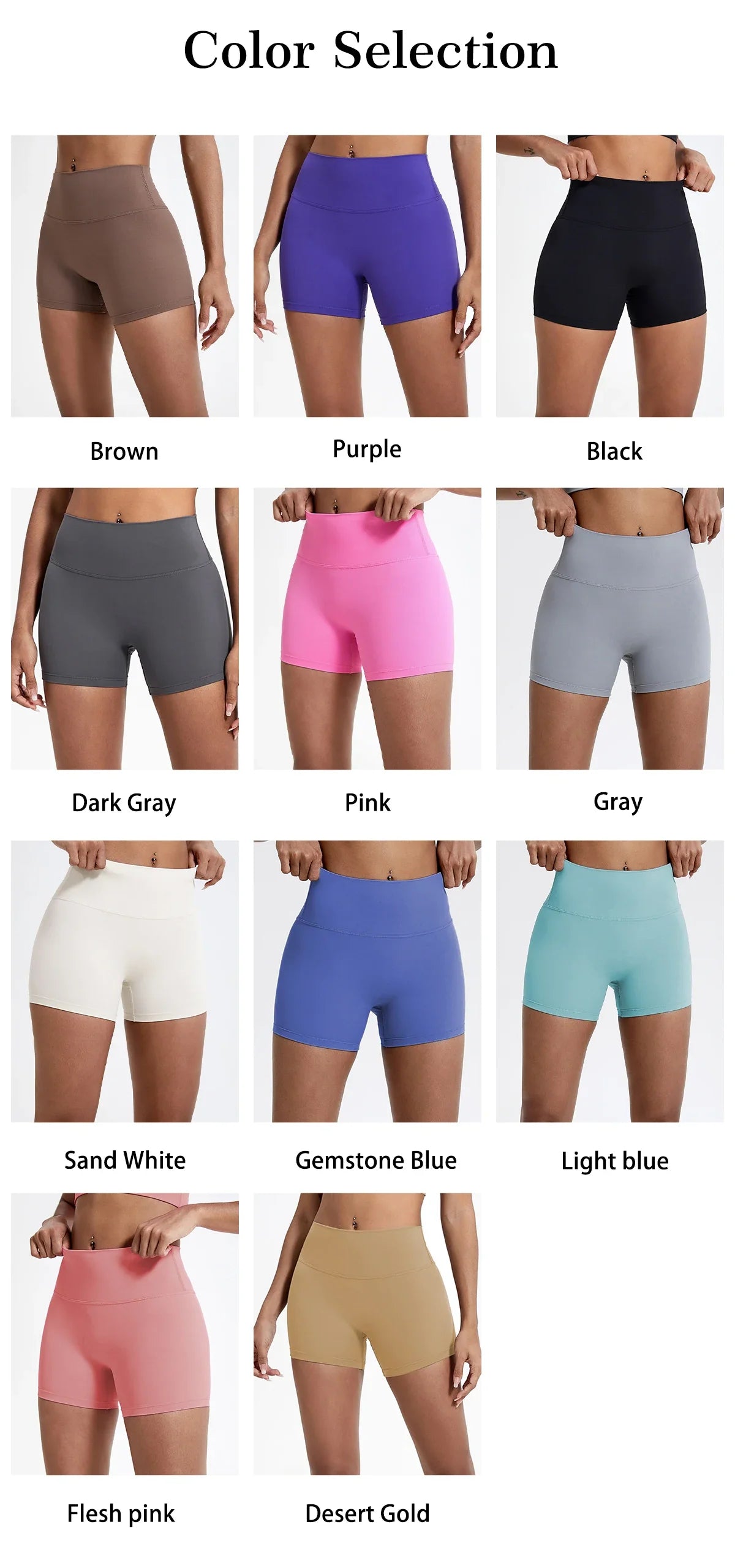 Pantalones cortos de gimnasio tipo leggings con efecto push-up para glúteos de mujer
