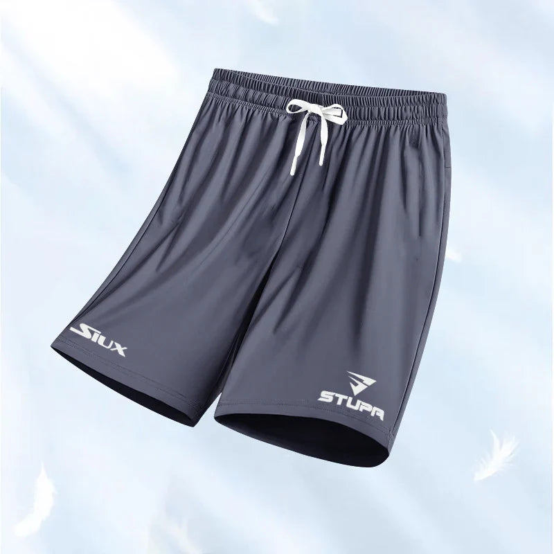 Pantalones cortos transpirables de tenis para hombre