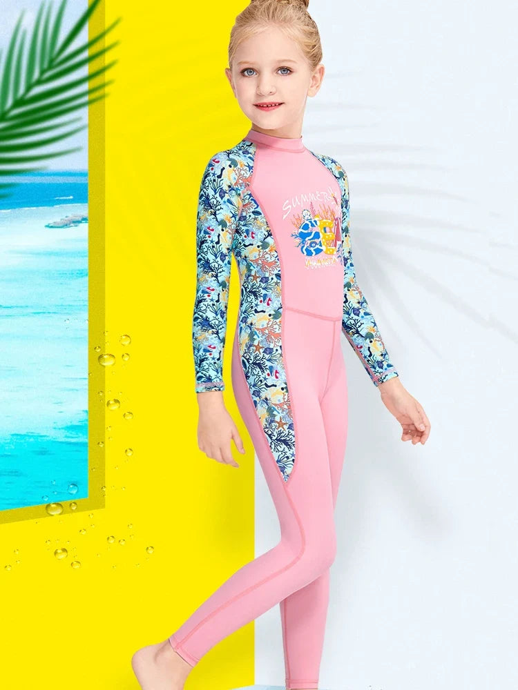 Youth One Piece Swimwear featuring Unicorn Designs