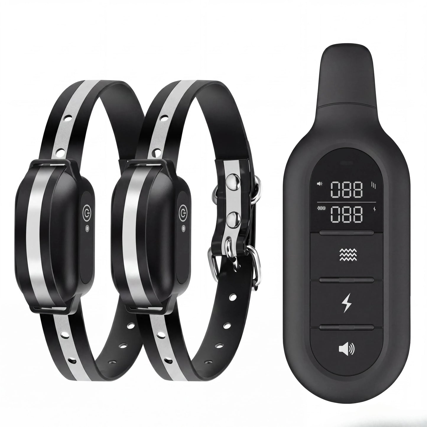 1000m Dog Training Collar Remote Control, Waterproof Rechargeable Dog