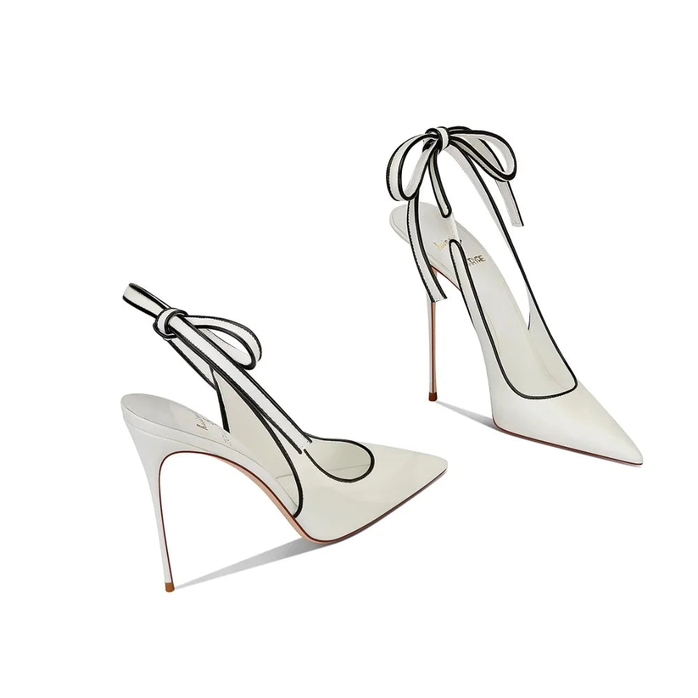 Elegant Beige Stiletto Heels 2025 Summer Women Shoes Pointed Toe Dress Party Sandals