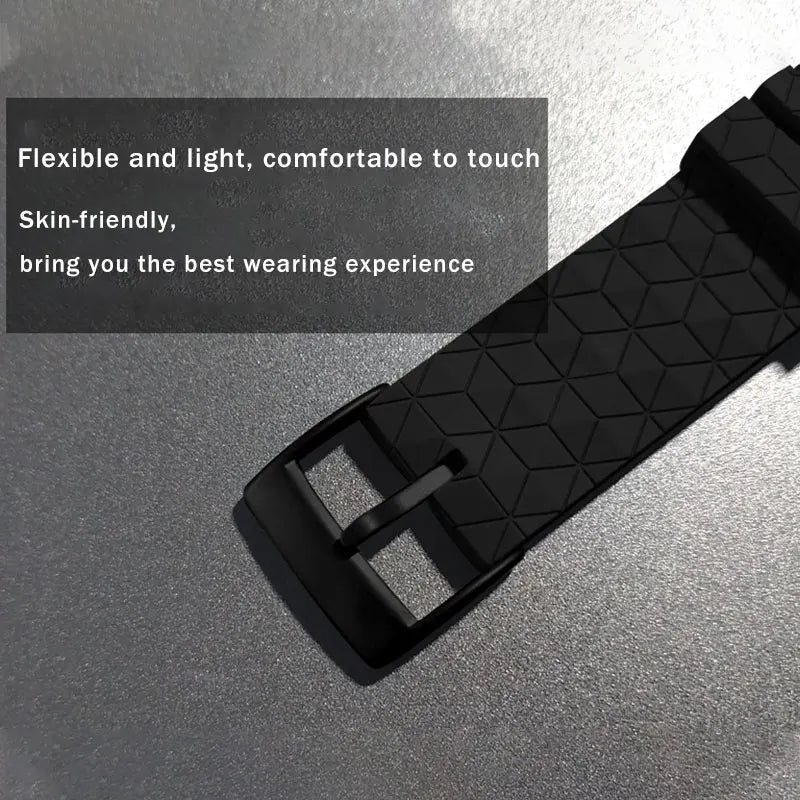 COROS Bands Silicone Sport Watch Strap Football Pattern Unisex Waterproof