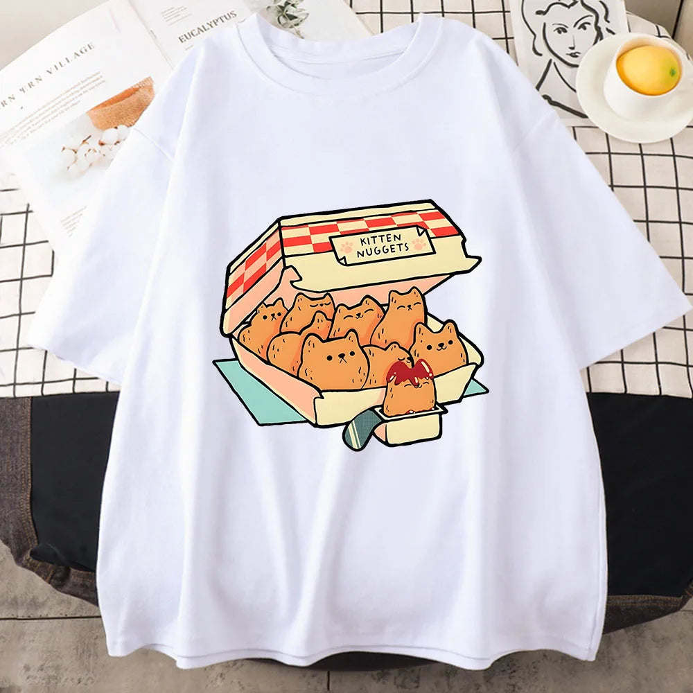 Camiseta Nuggets de Gatitos