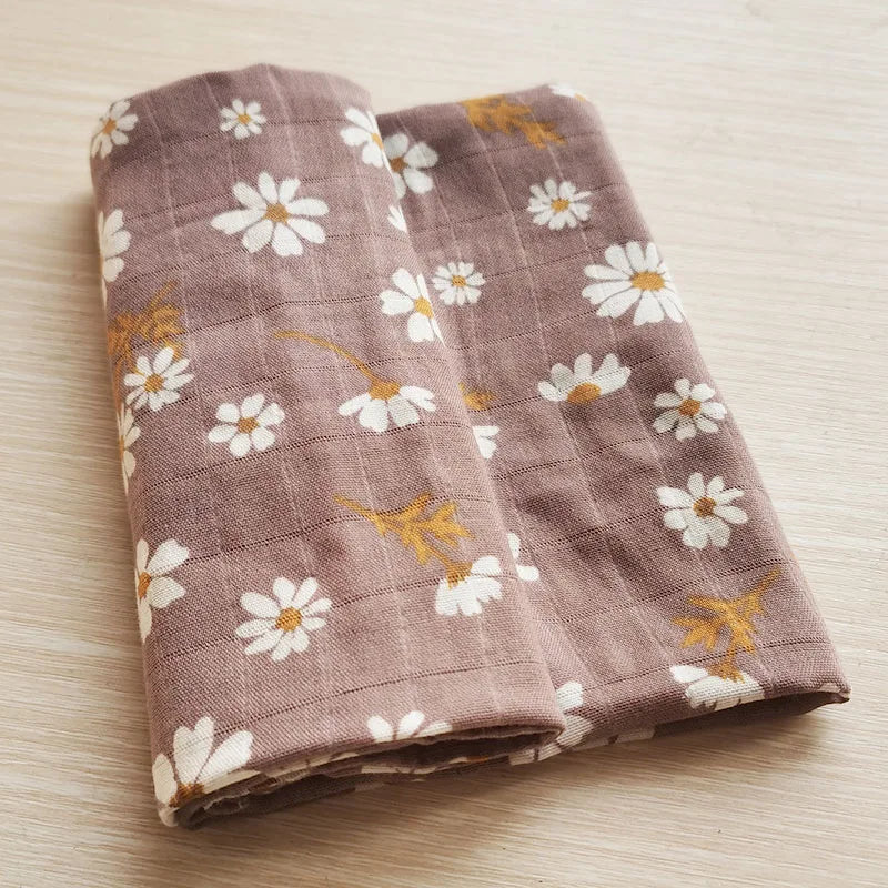 New Cotton Baby Blankets Newborn Soft Cotton Baby Blanket Muslin Swaddle Wrap Feeding Burp Cloth Towel Scarf Baby Stuff 58x58cm