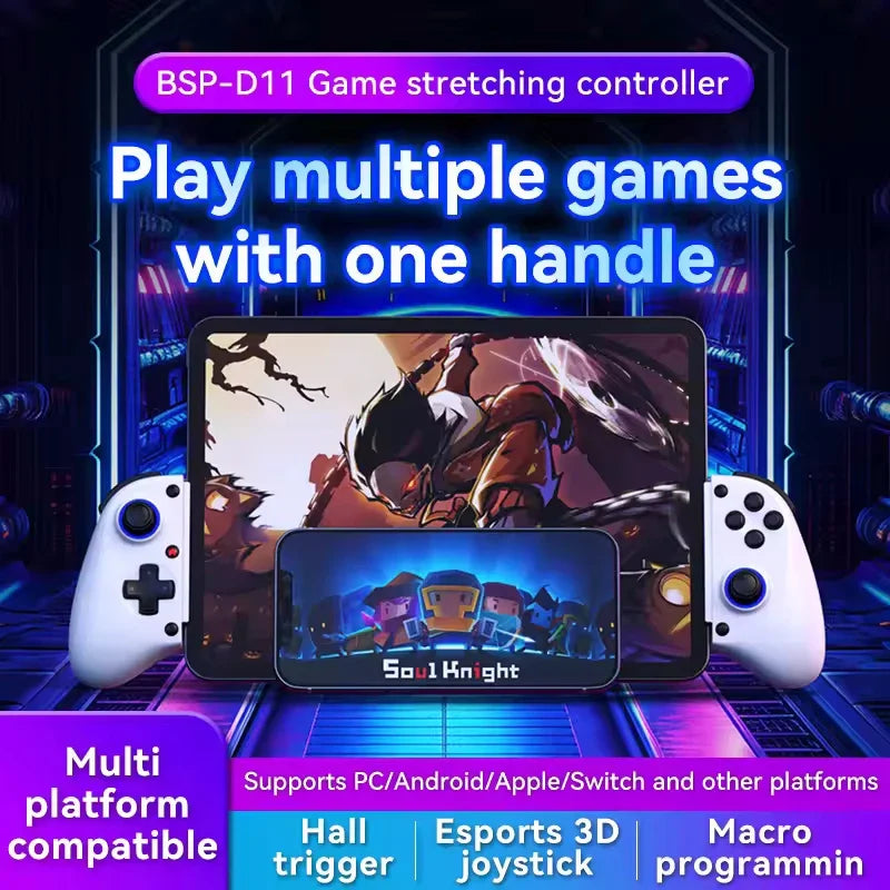 Gaming Gamepad Phone Bluetooth Wireless Controller For Switch PS4 PS3 Xbox iPhone Android Steam Mobile Cell PC Control Game Pad