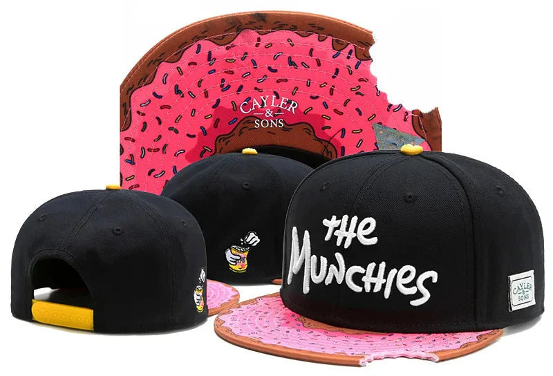 Gorra Ajustable de Béisbol con Visera Plana – Diseño Mano Calavera