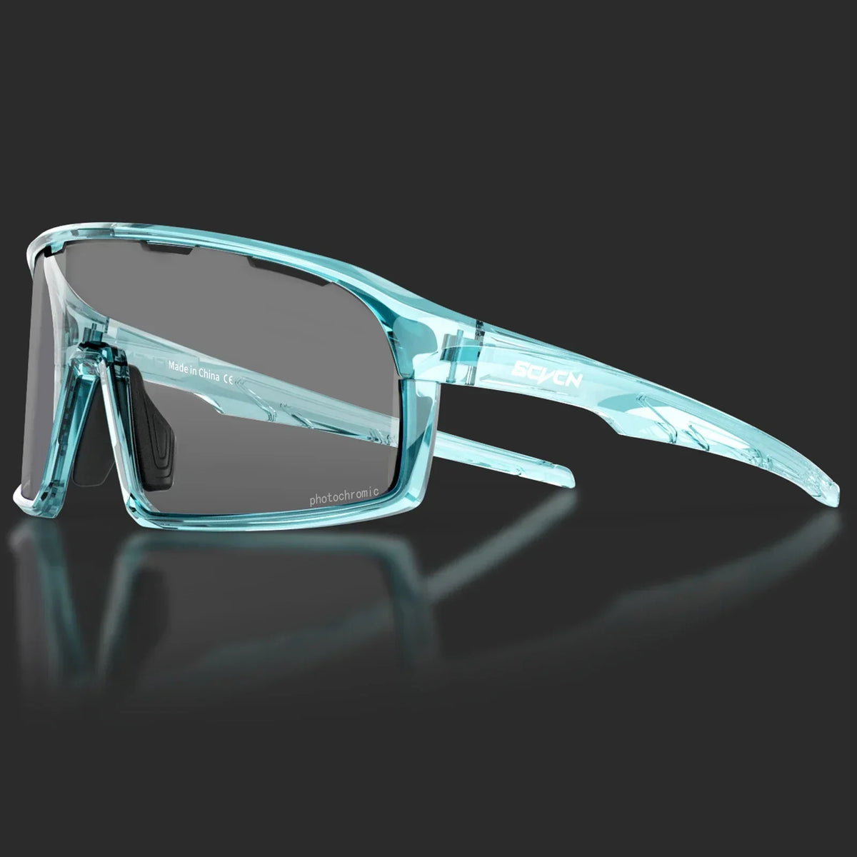 SCVCN Photochromic Glasses Cycling Sunglasses UV400 Hiking Goggles Men Outdoor Sports Glasses Women Driving Bicycle Bike Eyewear