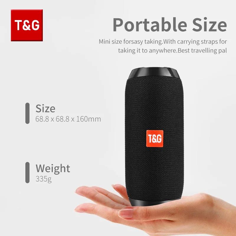 TG117 Bluetooth Speaker - Portable Waterproof TWS Outdoor Speaker