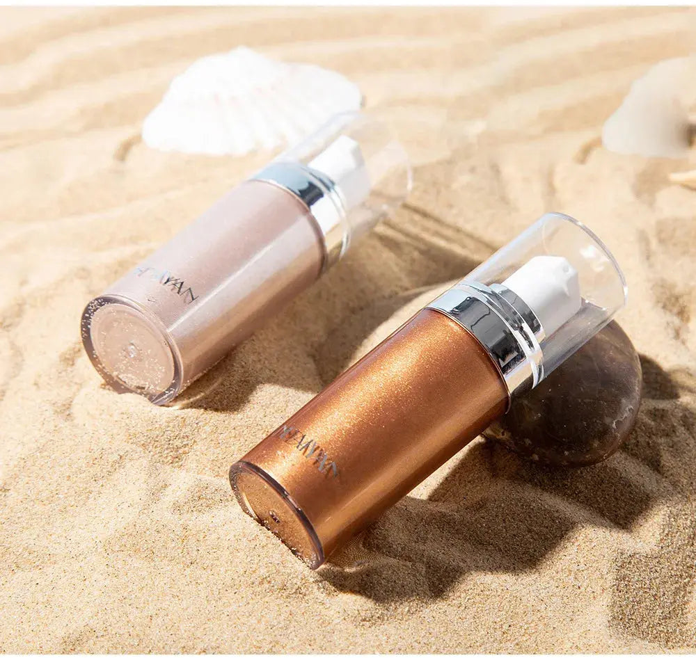 Body Makeup Liquid Highlighter - Radiant Skin Glow - Shimmering Body