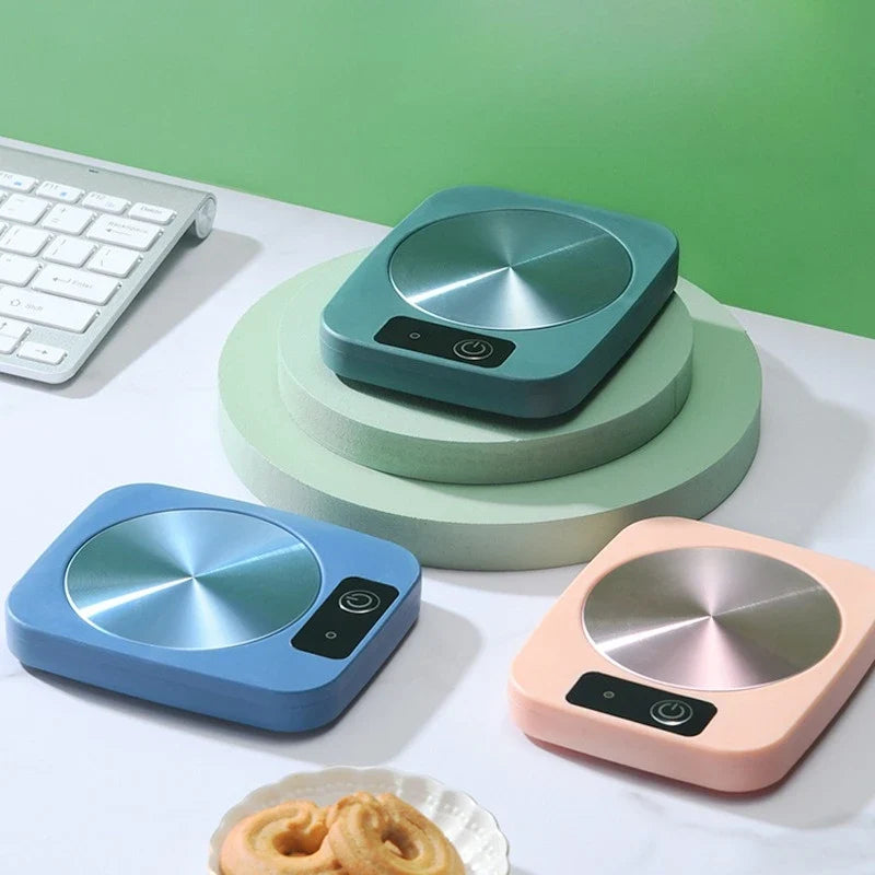 Smart 55  Degrees Warm Cup Warmer EU US Plug 220V 110V Insulated Heating Pad Heating Coaster for Milk Coffee Office Tea Home Use