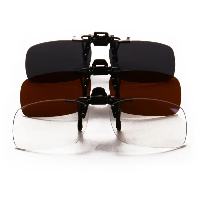 Anti Blue Light Lenses Clip On Red Lenses Better Sleep Clip On Orange Lens For Gaming Or Working Yellow Driving Lens Polarized