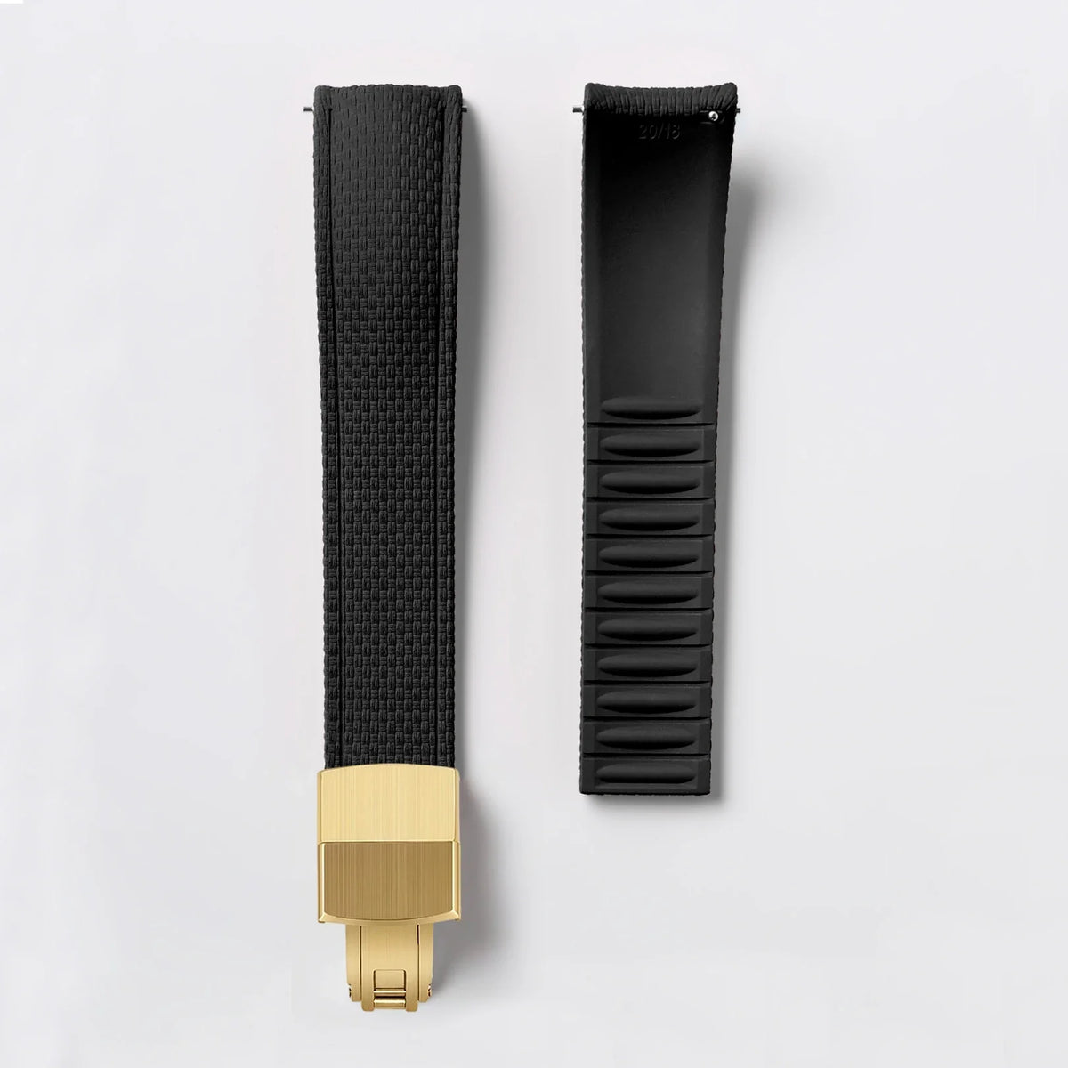 Amazfit Balance, GTR, GTS & Bip Curved-End FKM Rubber Band