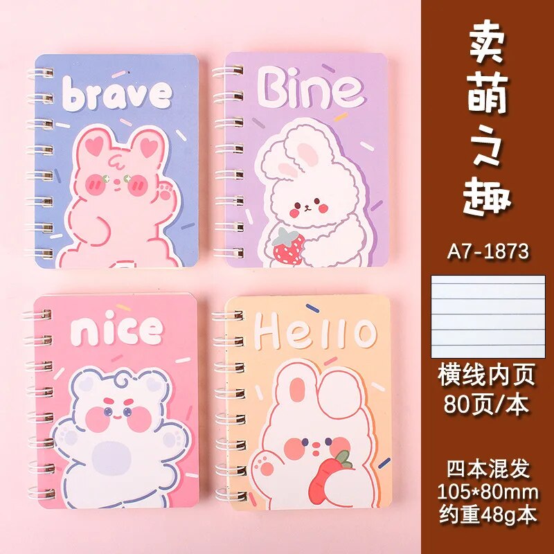 Cuadernos Espiral de Animales Bonitos