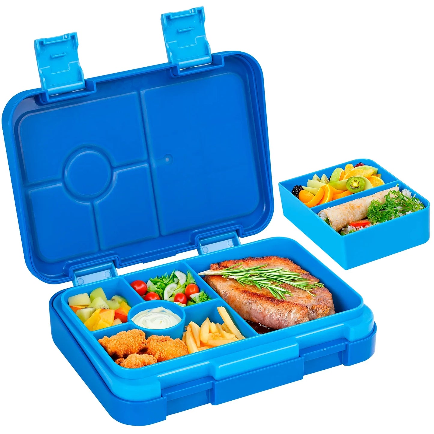 Adorable Kids Lunch Box Student Microwave Safe Travel Bento Box Halloween Container Portable Leak Proof Fruit Salad Bento Box