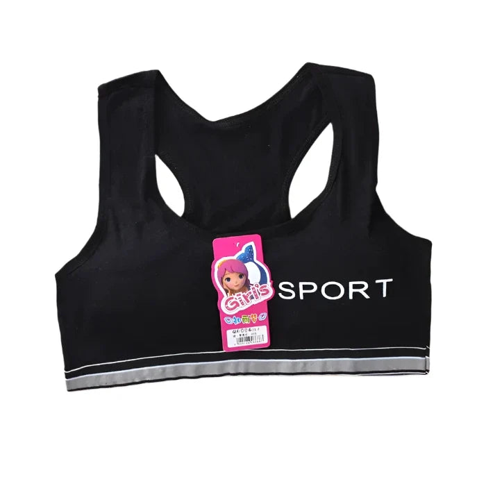 Youth Girls  Adjustable Sports Bras