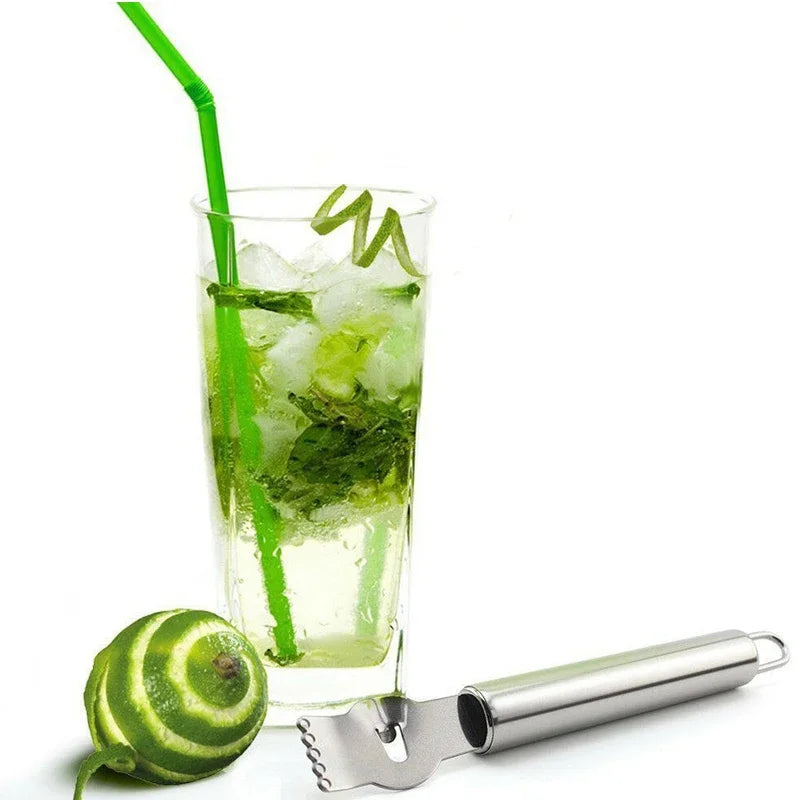 1pc Lemon Zester Grater Stainless Steel Peeler Kitchen Stuff Kitchen Accessories Kitchen Gadgets