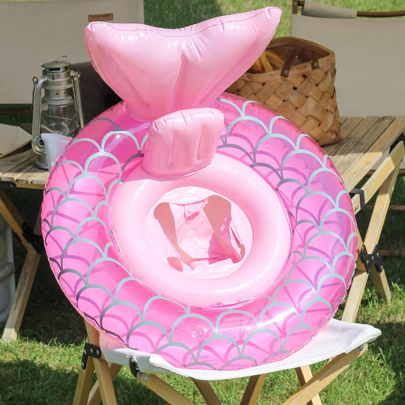 Safe and Secure  Mermaid Baby Swim Float