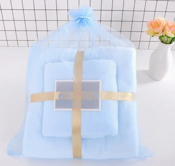 2PC Oversized Bath Towels Set Super Soft Highly Absorbent Quick-drying Coral Velvet Bath Towel For Adults Hotel & Spa Use