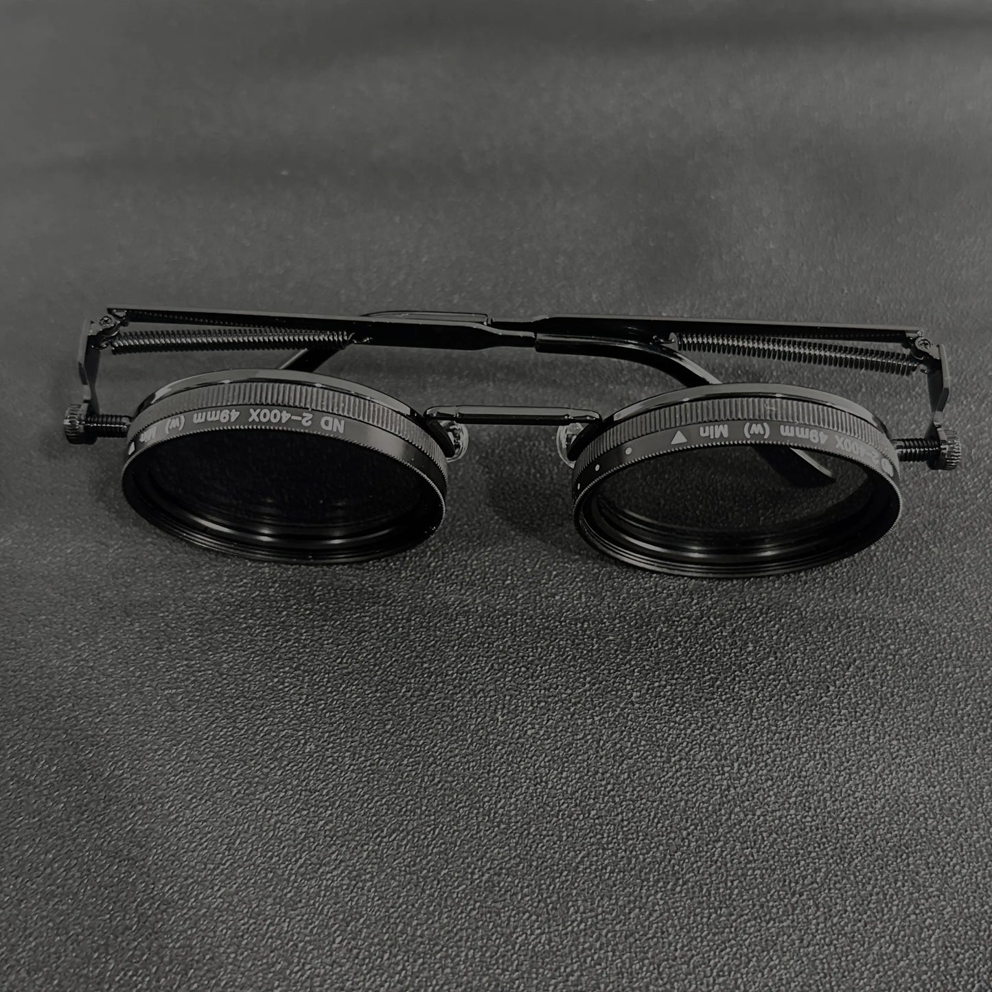 Men's Retro Steampunk Rotating Fashion Glasses - Adjustable Brightness Suitable for Party and Casual Wearing - Bohemian Style Gl