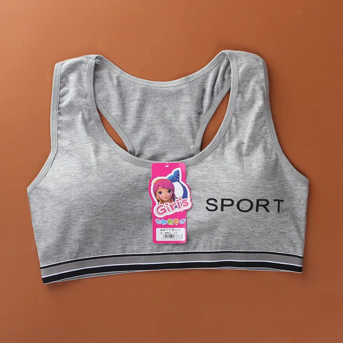 Youth Girls  Adjustable Sports Bras