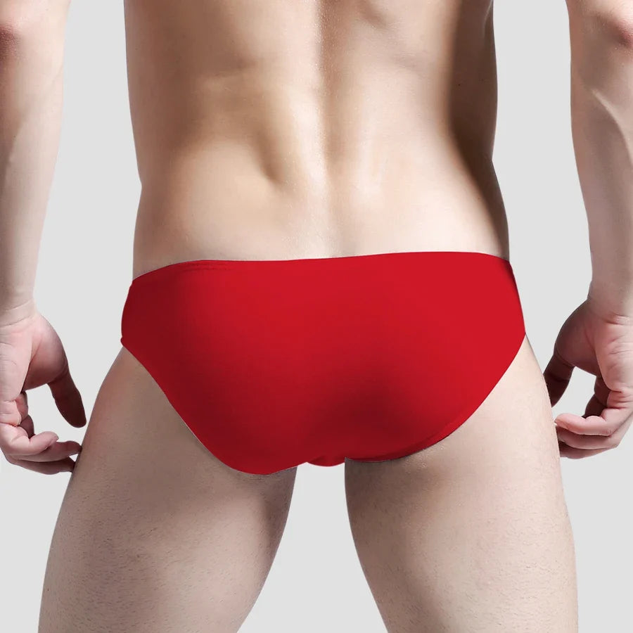 Men's underwear with a U-shaped protruding modal, thin, elastic and sexy low-waisted tight underpants