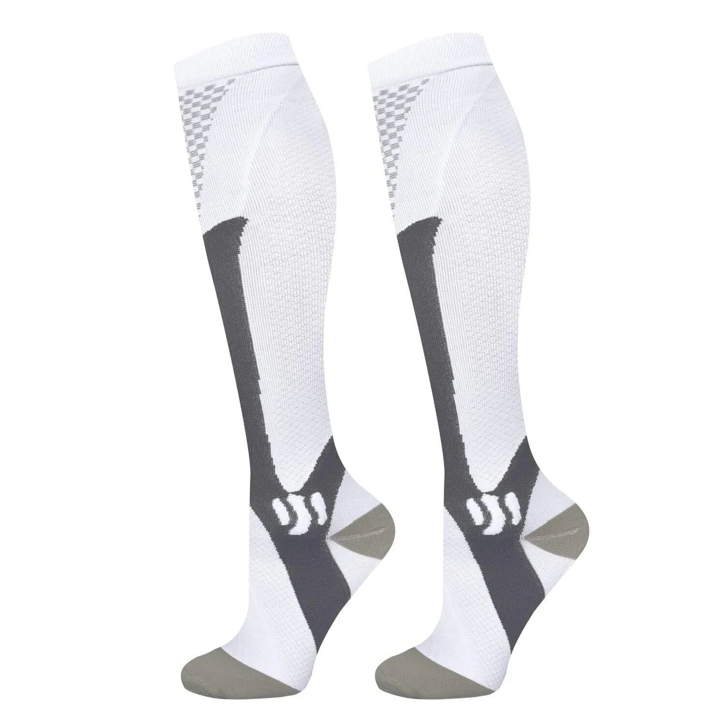 6Pairs Compression Socks 20-30mmHg High Stockings Men & Women Sports Marathon Cycling Football Varicose Veins EU35-45